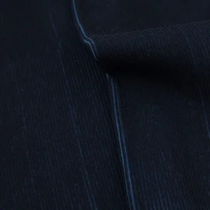 Homme Doré Doré Chaussettes^Chaussettes homme à côtes sans bord élastique en fil d'Écosse - Bleu marine