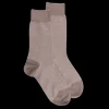 Homme Doré Doré Chaussettes^Chaussettes homme caviar en laine merinos - Blanc Grive & Écru