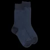 Homme Doré Doré Chaussettes^Chaussettes homme caviar en laine merinos - Bleu