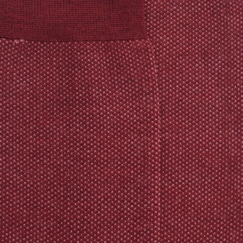 chaussettes_homme_caviar__1-6.webp Homme Doré Doré Chaussettes^Chaussettes homme caviar en laine merinos - Rouge pommard & Rose Jouy