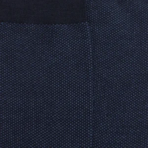 Homme Doré Doré Chaussettes^Chaussettes homme caviar en laine merinos - Bleu