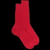 Homme Doré Doré Chaussettes^Chaussettes Homme côtelées en pur fil d'Ecosse -