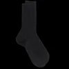 Homme Doré Doré Chaussettes^Chaussettes Homme côtelées en pur fil d'Ecosse -