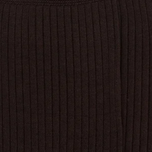 Homme Doré Doré Chaussettes^Chaussettes Homme côtelées en pur fil d'Ecosse - Marron