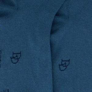 Homme Doré Doré Chaussettes^Chaussettes homme en coton égyptien - Bleu golfe