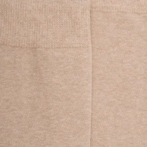Homme Doré Doré Chaussettes^Chaussettes homme en coton égyptien - Beige Sable