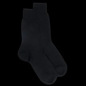 Homme Doré Doré Chaussettes^Chaussettes homme en laine mérinos et maille jersey -