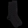 Homme Doré Doré Chaussettes^Chaussettes homme en laine à motif cravaterie -