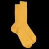 Homme Doré Doré Chaussettes^Chaussettes homme en laine mérinos côtelées -