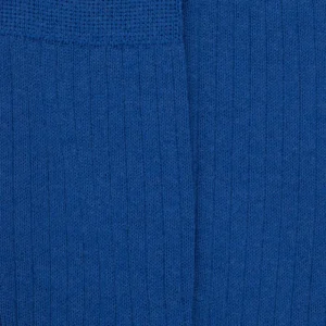 Homme Doré Doré Chaussettes^Chaussettes homme en laine mérinos côtelées - Bleu France