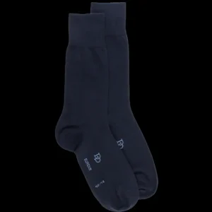 Homme Doré Doré Chaussettes^Chaussettes homme Eureka en coton égyptien - Bleu foncé