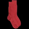 Homme Doré Doré Chaussettes^Chaussettes homme Eureka en coton égyptien - Rouge
