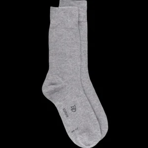 Homme Doré Doré Chaussettes^Chaussettes homme Eureka en coton égyptien - Gris rocheux