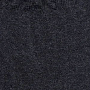 Homme Doré Doré Chaussettes^Chaussettes homme fines 100% fil d'Écosse - Gris Otarie