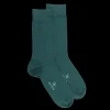 Homme Doré Doré Chaussettes^Chaussettes homme fines en coton égyptien - Vert Saule