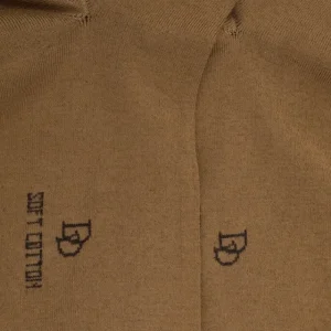 Homme Doré Doré Chaussettes^Chaussettes homme fines en coton égyptien - Beige baobab