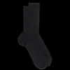 Homme Doré Doré Chaussettes^Chaussettes homme jambe sensible sans bord élastique en fil d'Ecosse -