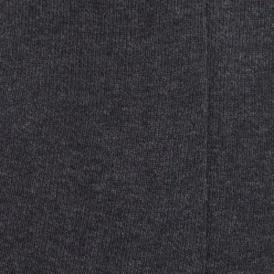 Homme Doré Doré Chaussettes^Chaussettes homme jambe sensible sans bord élastique en fil d'Ecosse - Gris foncé