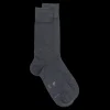 Homme Doré Doré Chaussettes^Chaussettes Homme Light en fil d'écosse et Polyamide - Gris anthracite