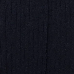 Homme Doré Doré Chaussettes^Chaussettes Homme luxe en cachemire et soie - Bleu foncé