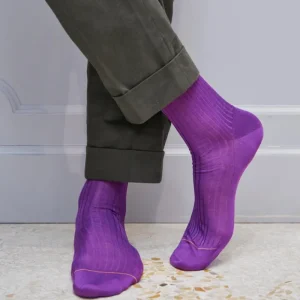 Homme Doré Doré Chaussettes^Chaussettes homme luxe en pur fil d'écosse extra fin - Provence