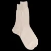 Homme Doré Doré Chaussettes^Chaussettes Homme pur fil d'écosse en maille jersey -