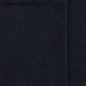 Homme Doré Doré Chaussettes^Chaussettes homme Sensation en laine mérinos & Coton égyptien - Bleu marine