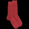Homme Doré Doré Chaussettes^Chaussettes homme Soft Cotton - Brique