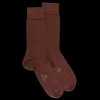Homme Doré Doré Chaussettes^Chaussettes homme Soft Cotton - Marron