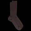 Homme Doré Doré Chaussettes^Chaussettes homme spéciales jambes sensibles sans bord élastique en laine -