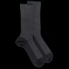 Homme Doré Doré Chaussettes^Chaussettes laine à motifs géométrique - et gris