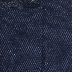 Femme Doré Doré Chaussettes^Chaussettes laine avec micro pois - Bleu marine