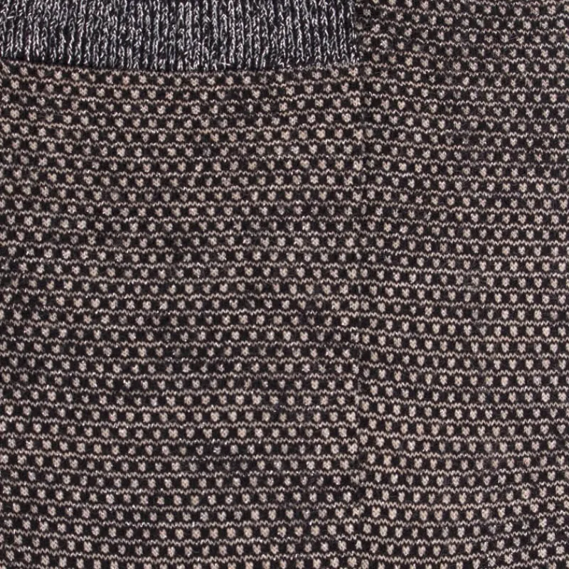 chaussettes_laine_avec_mi_1.webp Femme Doré Doré Chaussettes^Chaussettes laine avec micro pois -