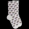 Femme Doré Doré Chaussettes^Chaussettes laine douce Lotus -