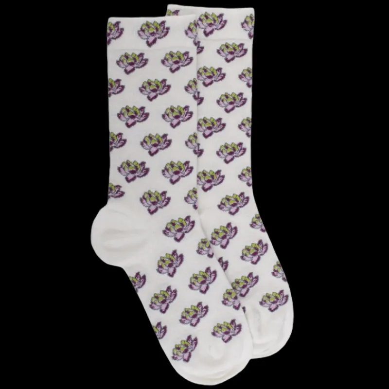 chaussettes_laine_douce_l_0.webp Femme Doré Doré Chaussettes^Chaussettes laine douce Lotus -