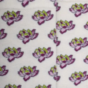 Femme Doré Doré Chaussettes^Chaussettes laine douce Lotus -
