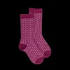 Enfant Doré Doré Chaussettes^Chaussettes laine et lurex motifs géométriques -