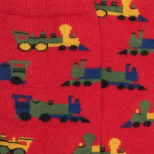 Enfant Doré Doré Chaussettes^Chaussettes motifs de petits trains -