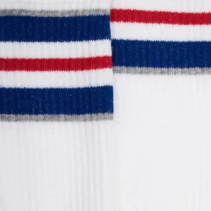 Enfant Doré Doré Chaussettes^Chaussettes pour enfants en coton éponge uni avec rayures sur le bord -