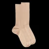 Homme Doré Doré Chaussettes^Chaussettes sans bord élastique en coton égyptien - Spécial jambes sensibles - Corde