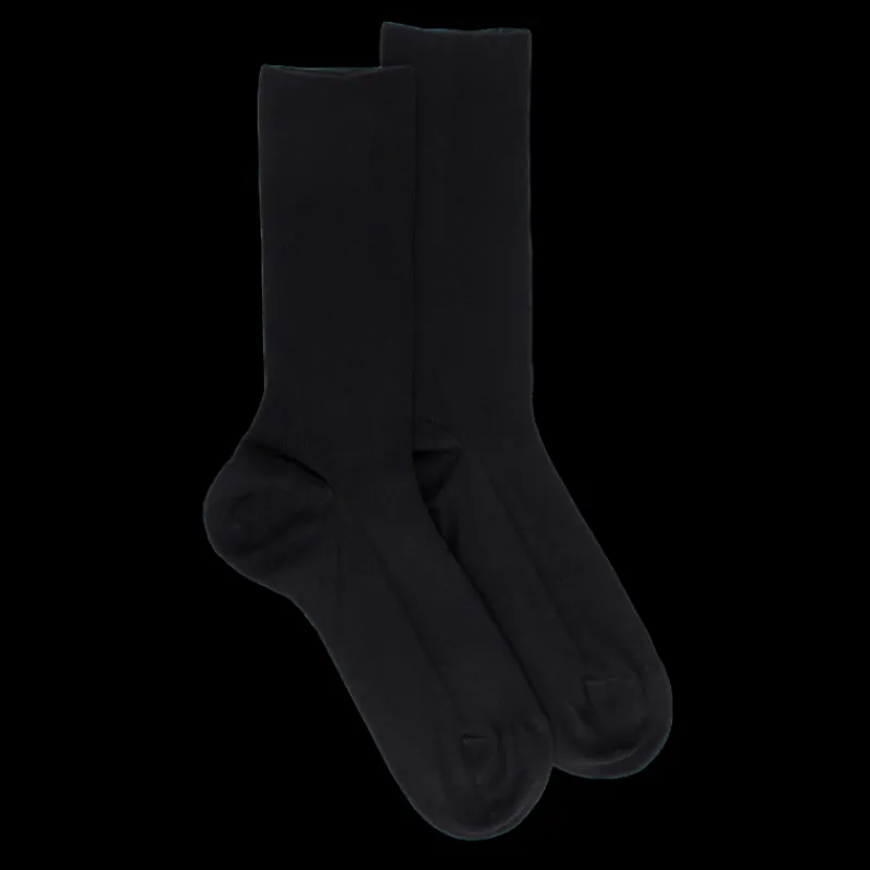 chaussettes_sans_bord_las_0-9.webp Homme Doré Doré Chaussettes^Chaussettes sans bord élastique en coton égyptien - Spécial jambes sensibles -