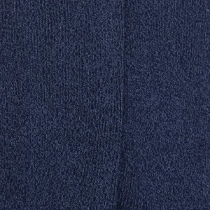 Femme Doré Doré Chaussettes^Chaussettes sans bord élastique en coton égyptien - Spécial jambes sensibles - Bleu jean