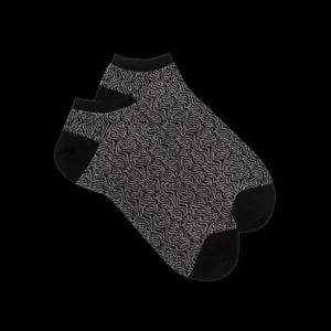 Femme Doré Doré Socquettes^Chaussons pour femmes en fil Ecosse motif dune du désert -