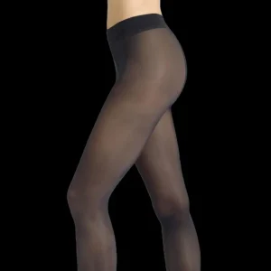 Femme Doré Doré Collants^Collant DD Satiné semi-opaque 40 deniers - Bleu foncé