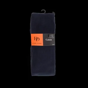 Enfant Doré Doré Collants^Collant enfant maille jersey en coton doux - Bleu marine