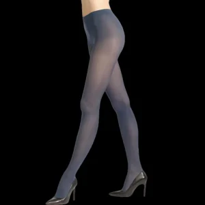 Femme Doré Doré Collants^Collant fantaisie opaque Coloré 50 deniers - Bleu Matelot