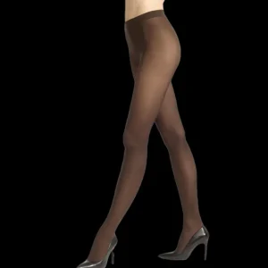 Femme Doré Doré Collants^Collant fantaisie opaque Coloré 50 deniers - Chocolat