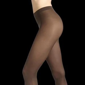 Femme Doré Doré Collants^Collant fantaisie opaque Coloré 50 deniers - Chocolat