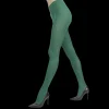 Femme Doré Doré Collants^Collant femme 50 deniers - Vert Chlorophyle