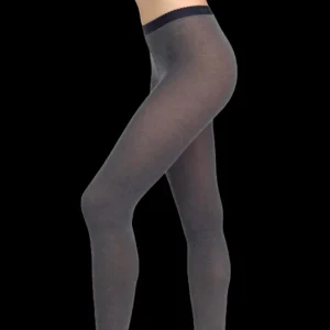 Femme Doré Doré Collants^Collant femme en coton - Gris oxford